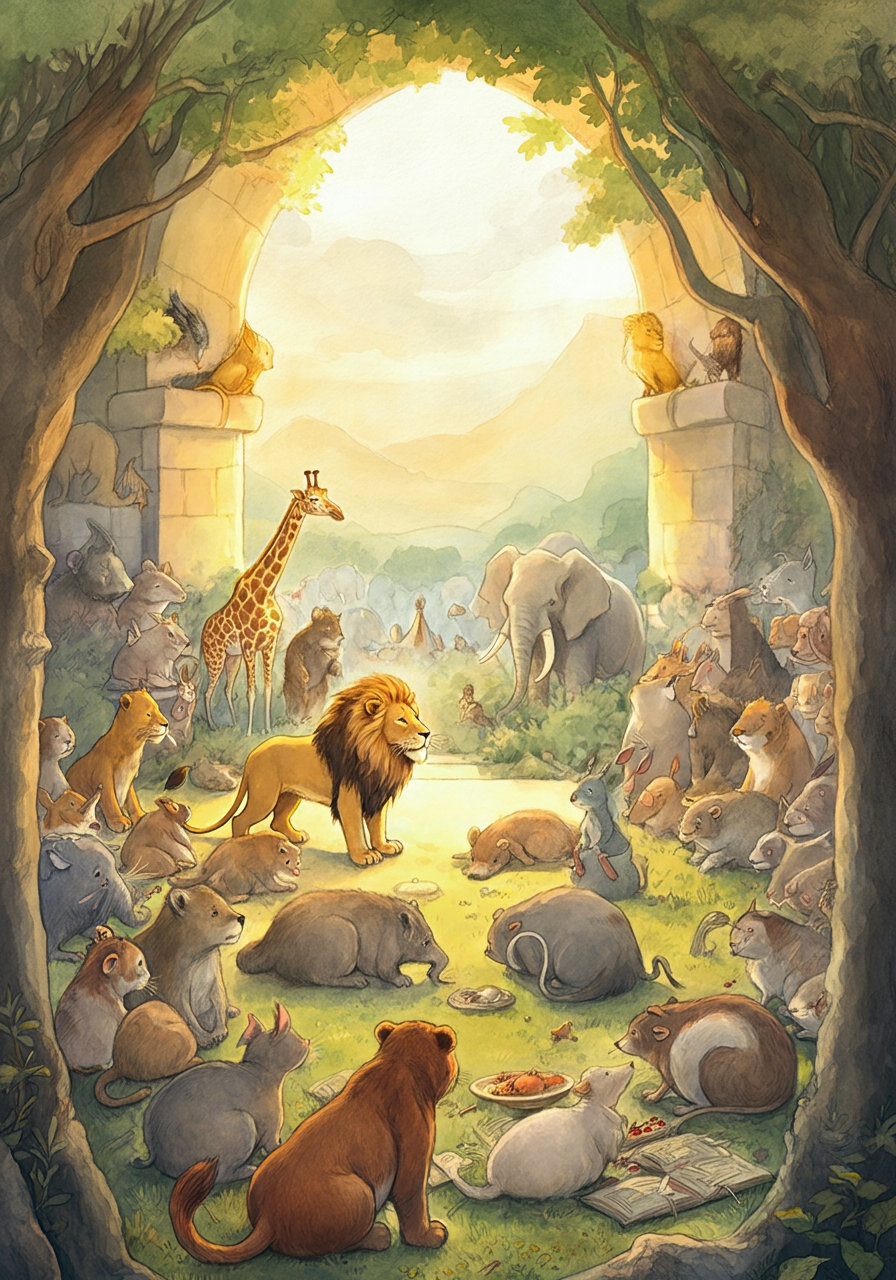 [THE ANIMALS SICK with the PLAGUE.](#contents)