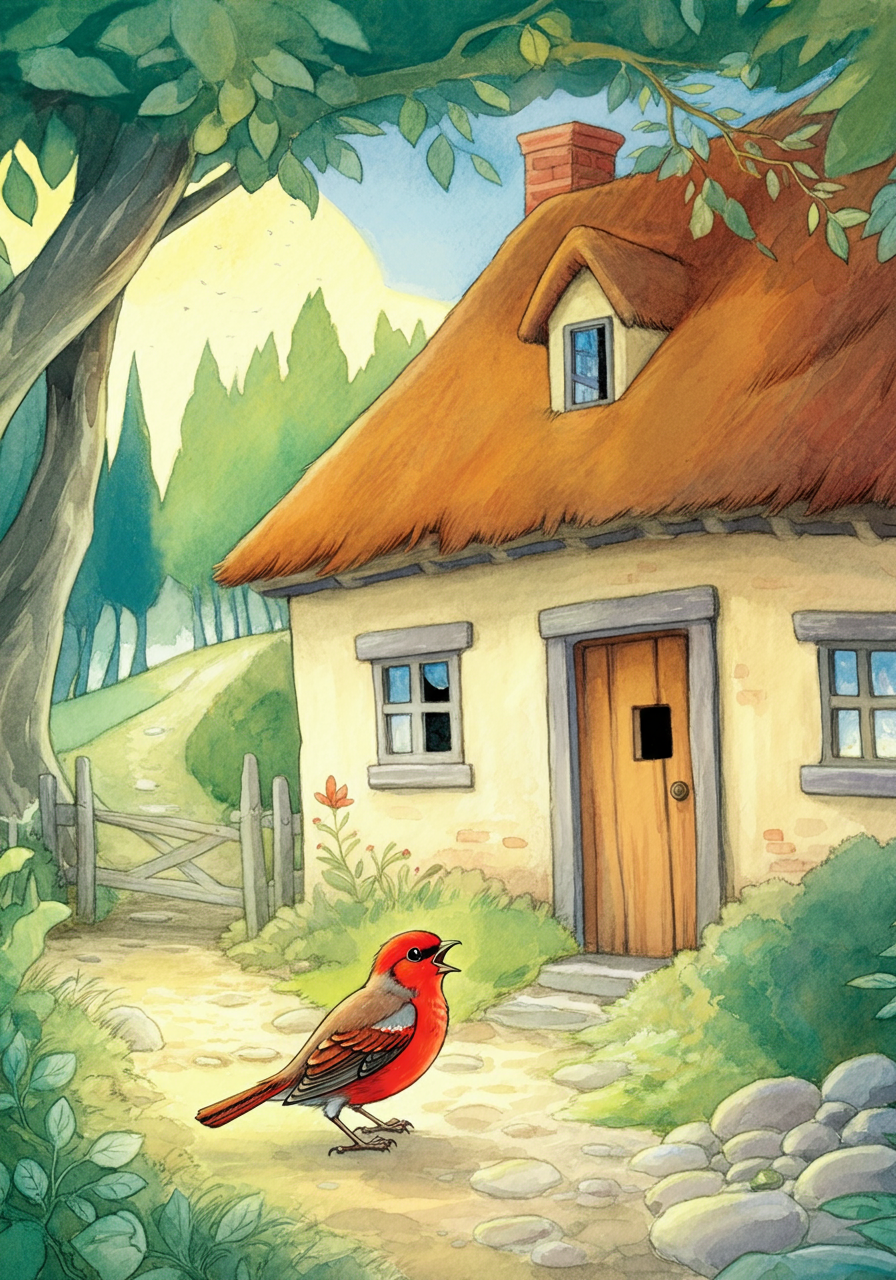 [THE REDBREAST and the SPARROW.](#contents)