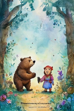 The Bear and the Two Travelers
