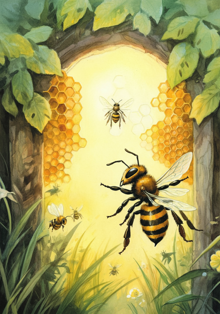 The Bees, the Drones, and the Wasp