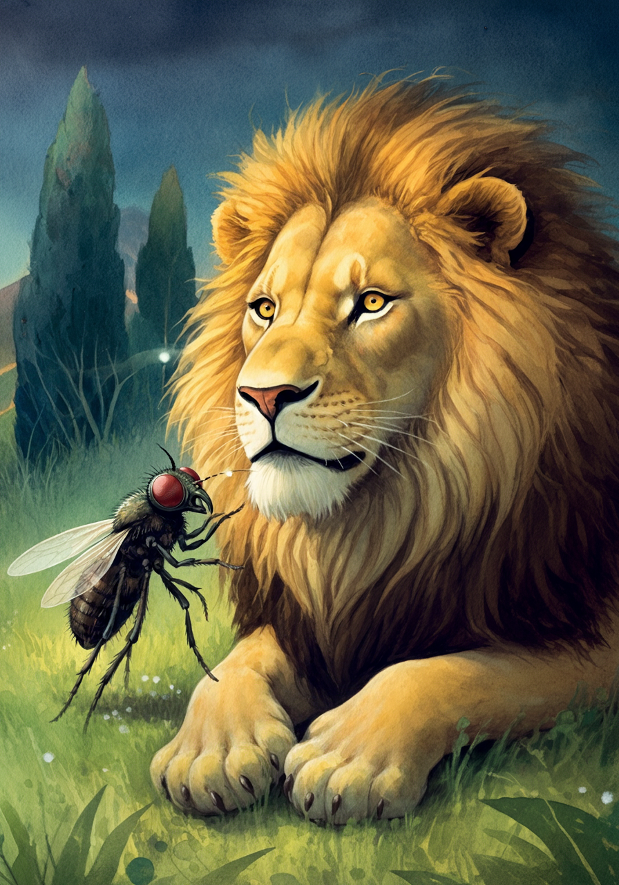 The Gnat and the Lion