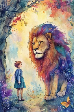 The King's Son and the Painted Lion