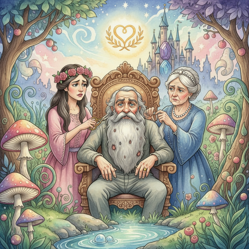 The Man and His Two Wives