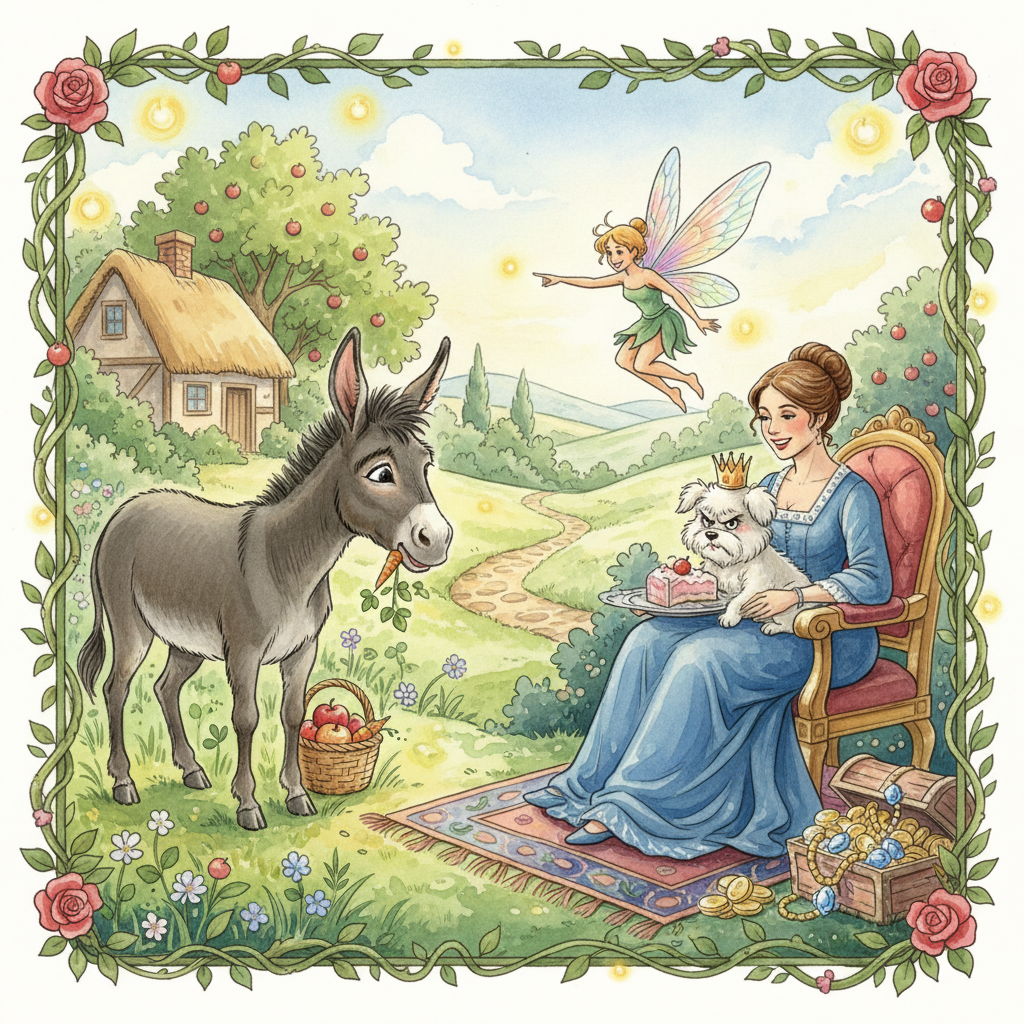 THE ASS and THE LAP-DOG