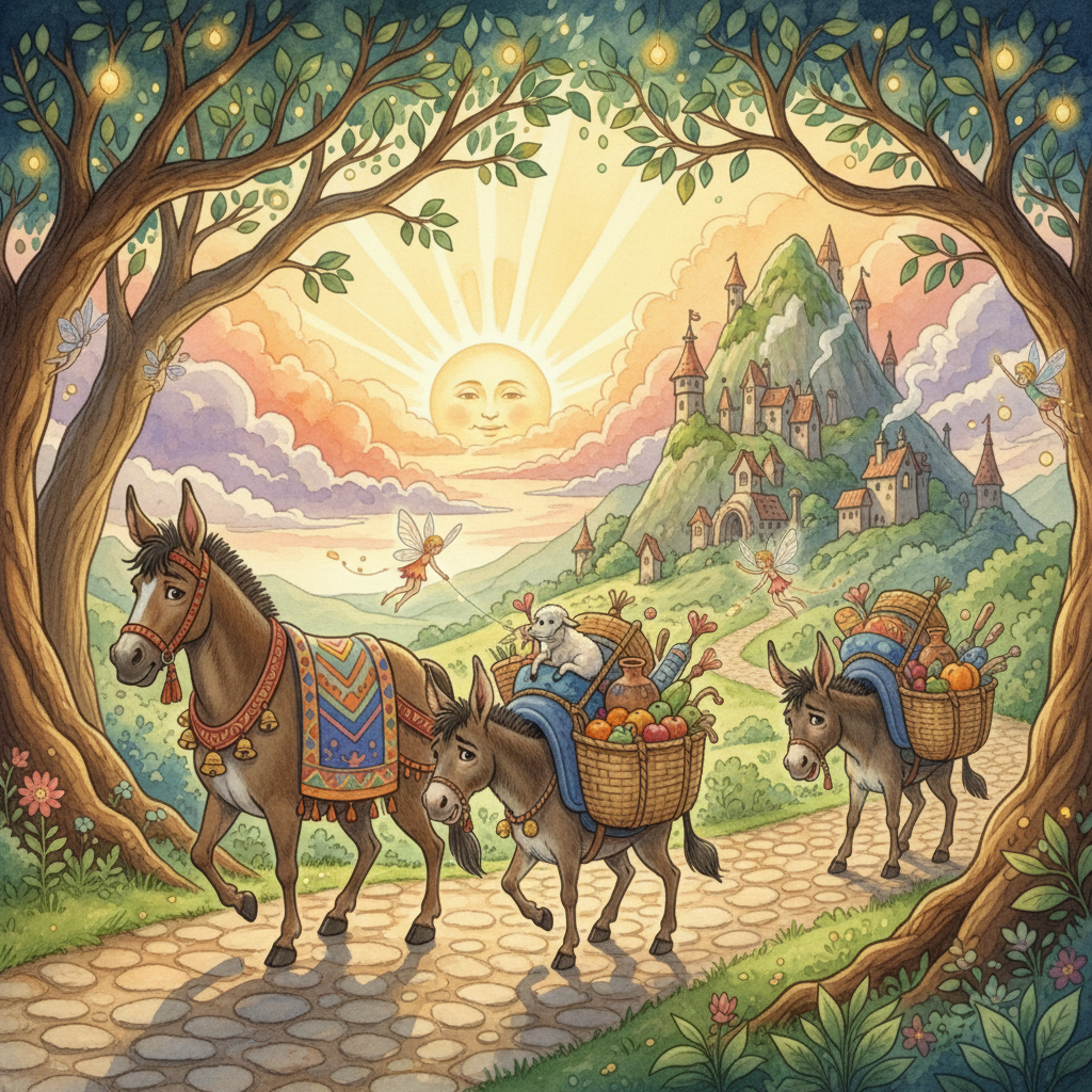 Cover: THE ASS and THE MULE