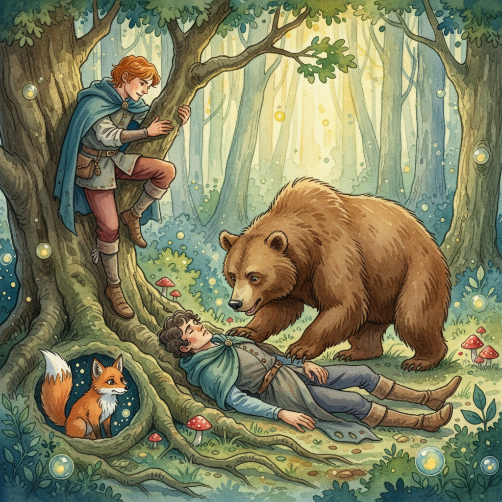 THE BEAR and THE TRAVELLERS