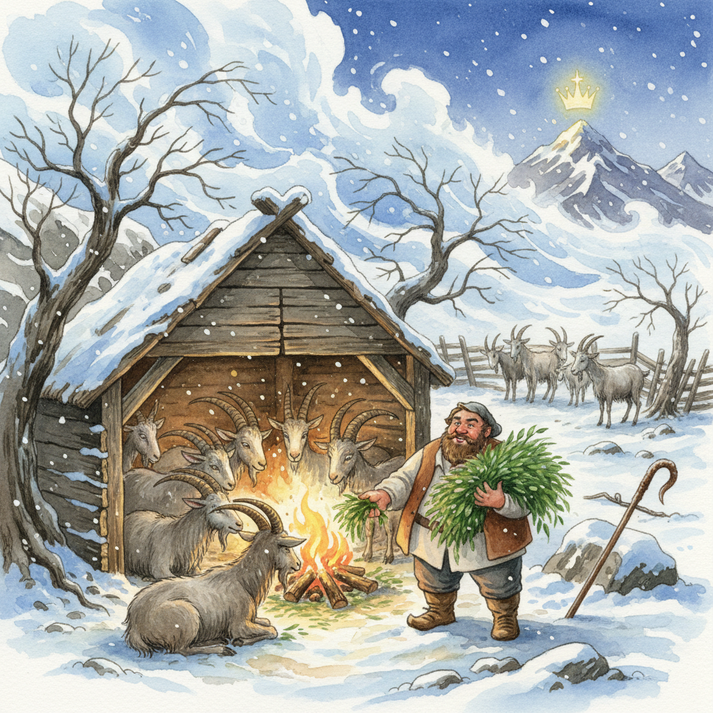 Cover: THE GOATHERD and THE WILD GOATS