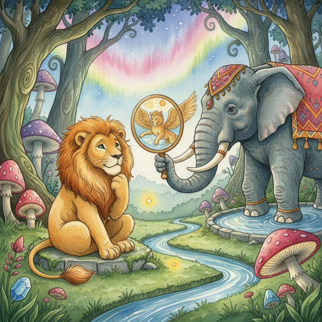 Cover: THE LION, JUPITER, and THE ELEPHANT