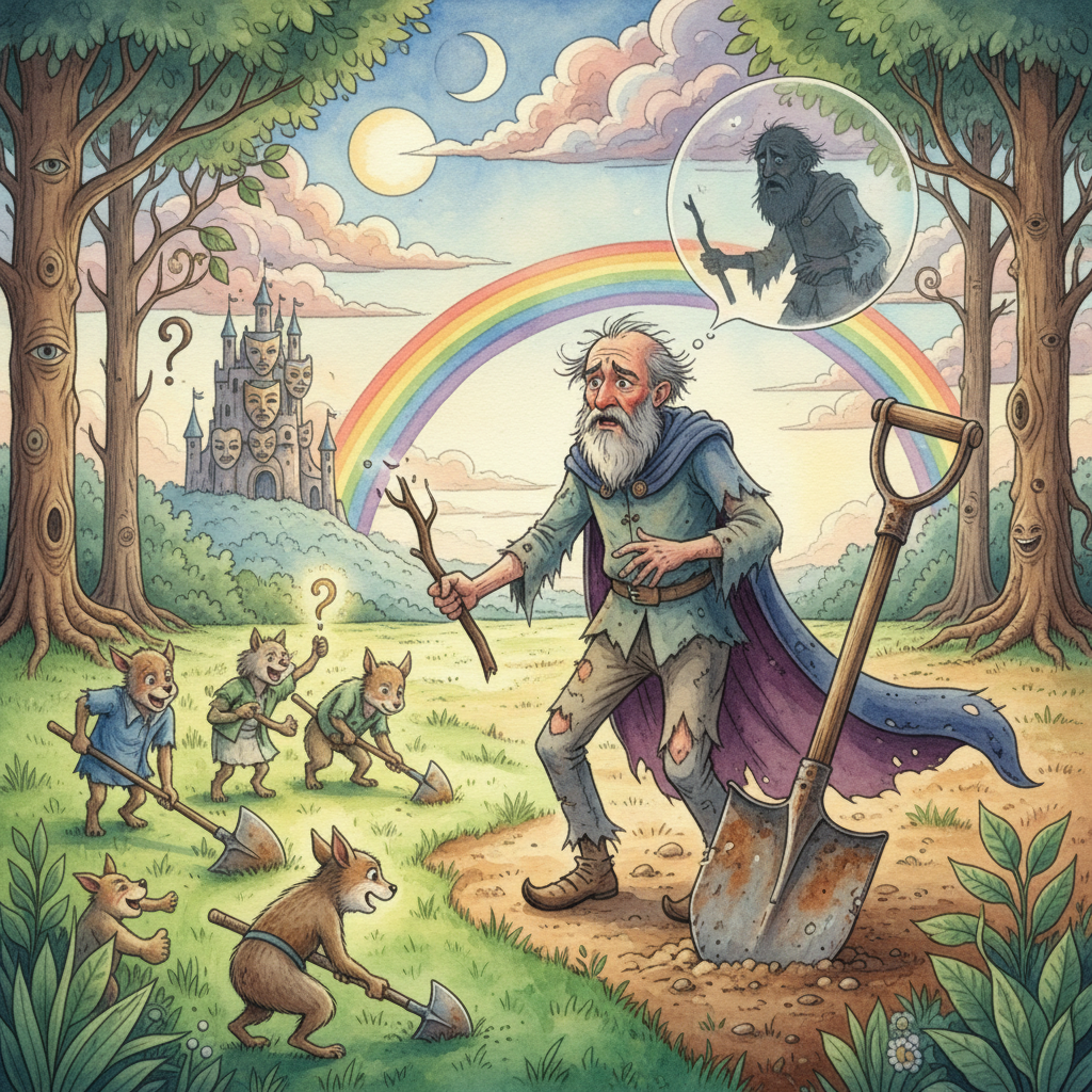 THE MAN WHO LOST HIS SPADE