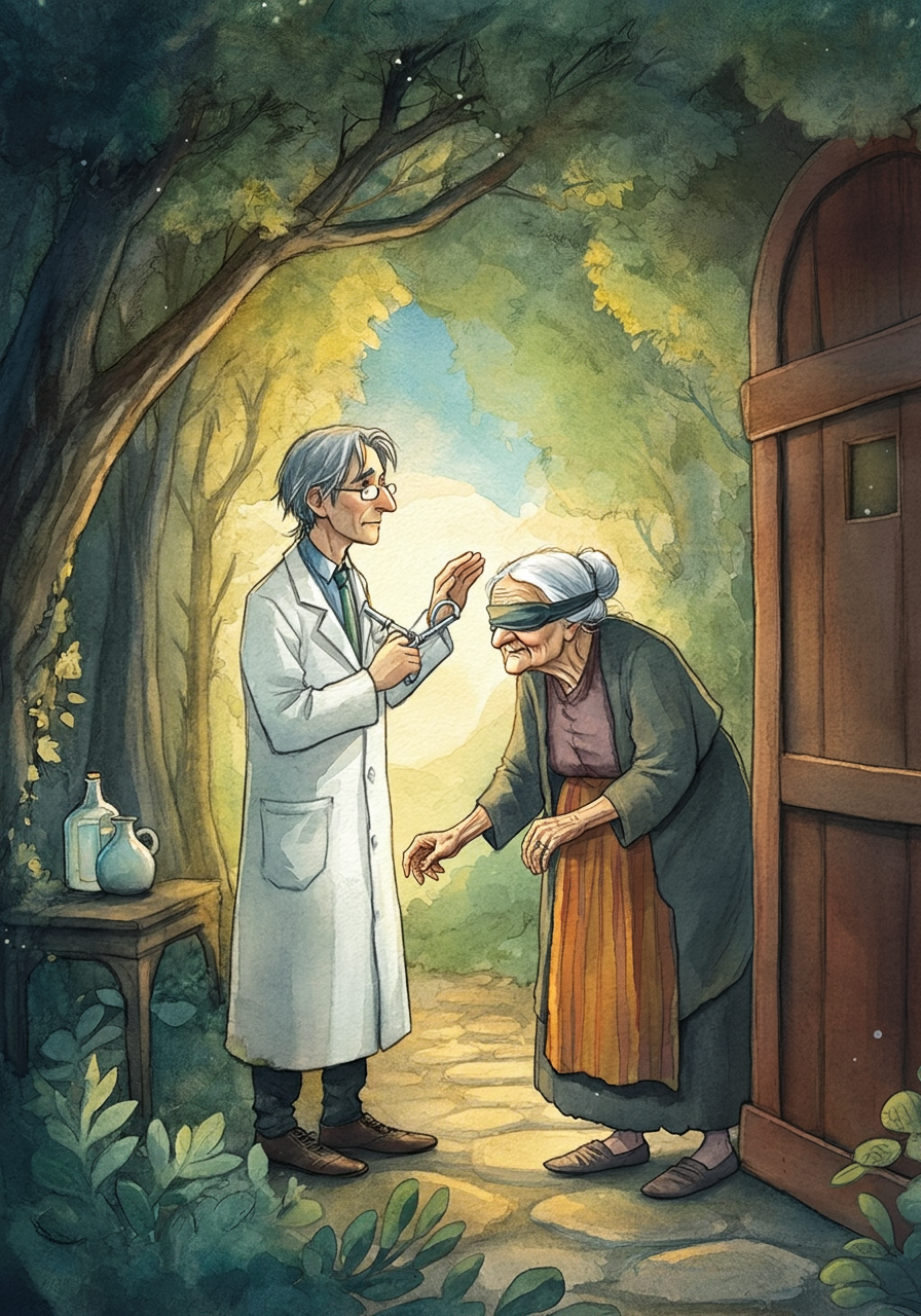 THE OLD WOMAN and THE DOCTOR