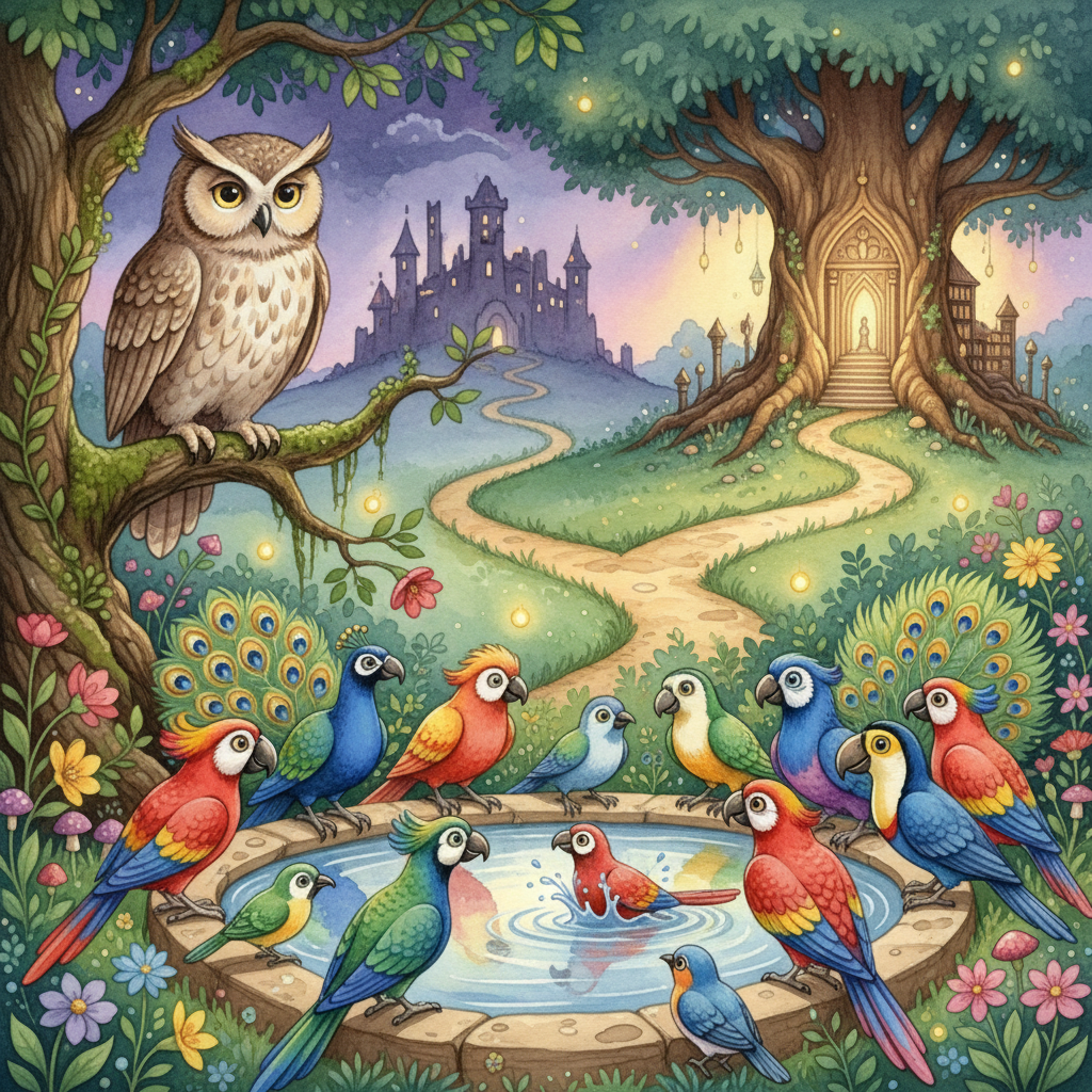 THE OWL and THE BIRDS