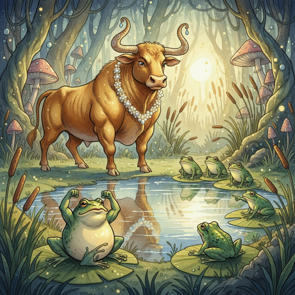 THE OX and THE FROG