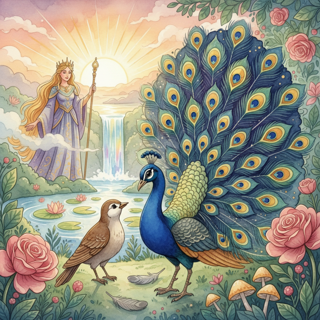THE PEACOCK and JUNO