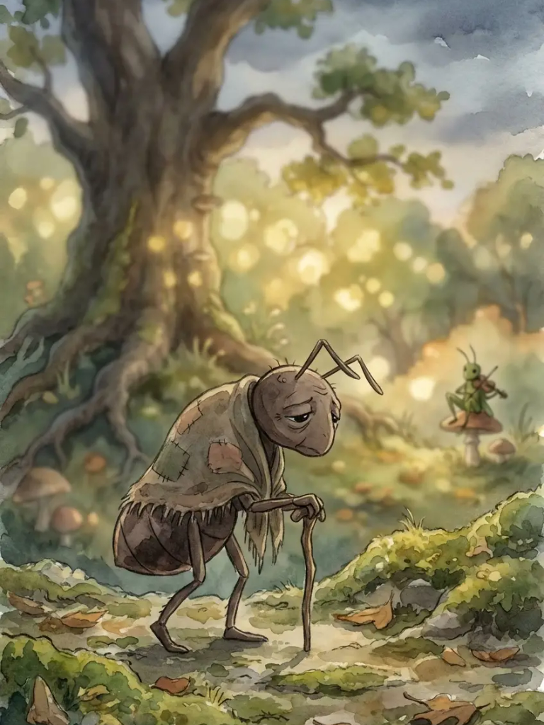 THE ANTS and THE GRASSHOPPERS