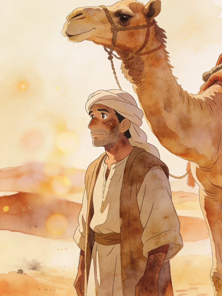 THE ARAB and HIS CAMEL