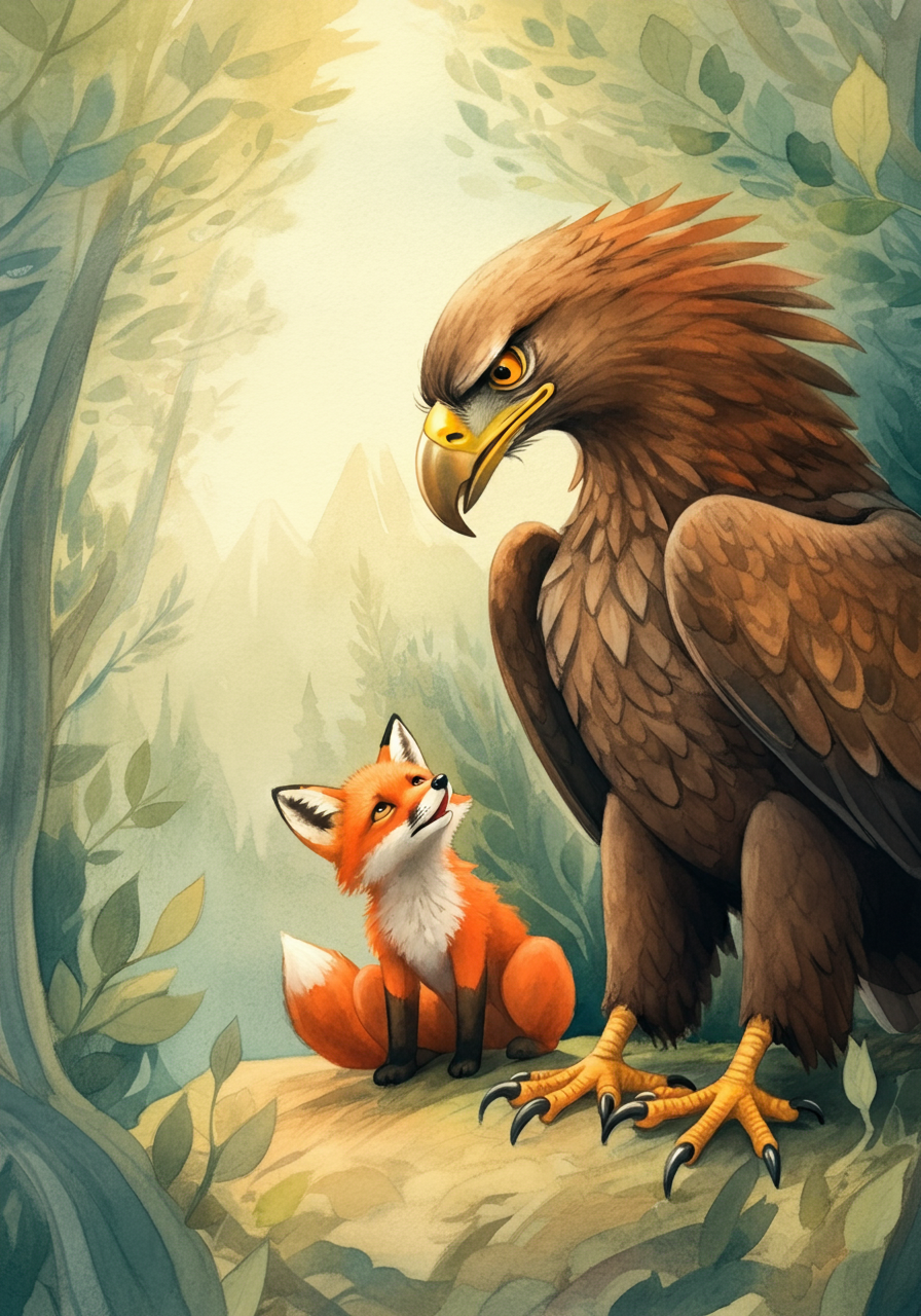 THE EAGLE and THE FOX