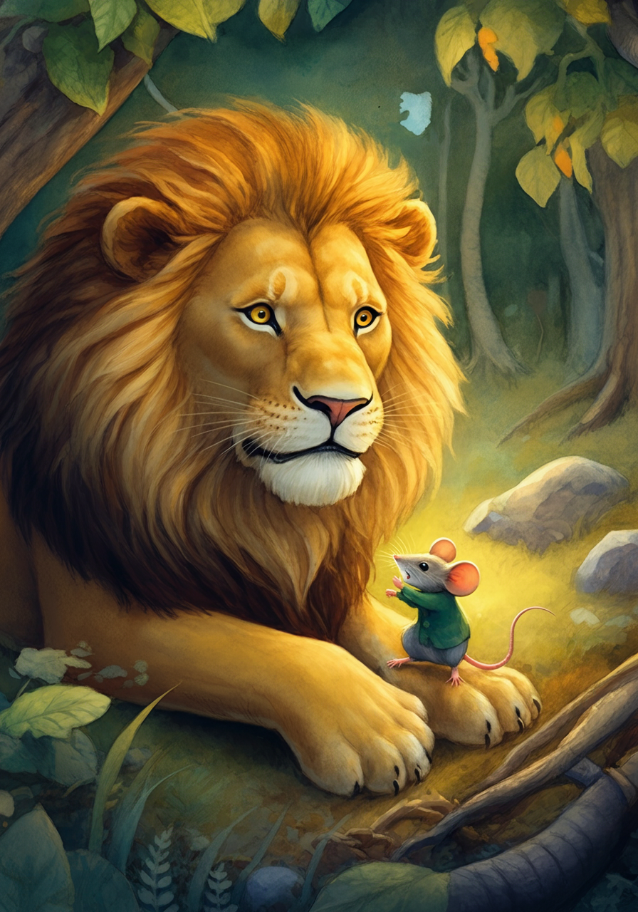 THE LION and THE MOUSE