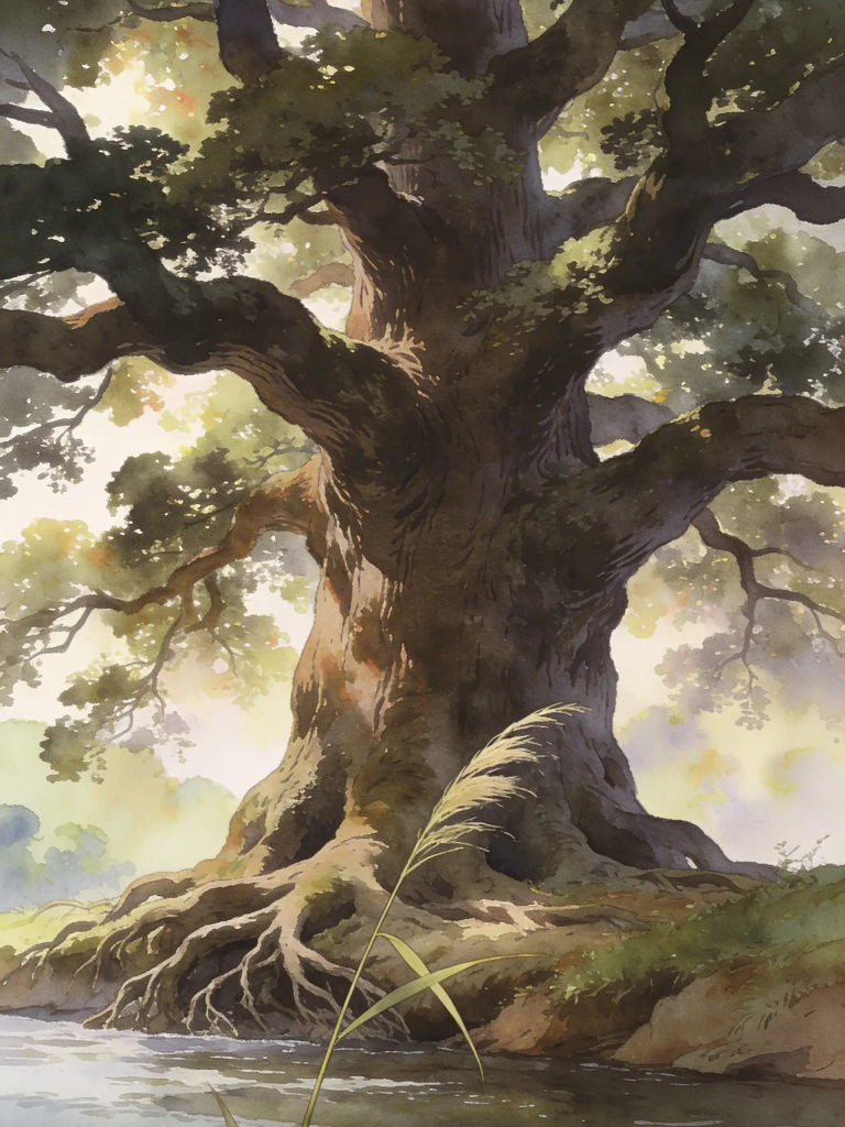 THE OAK and THE REED