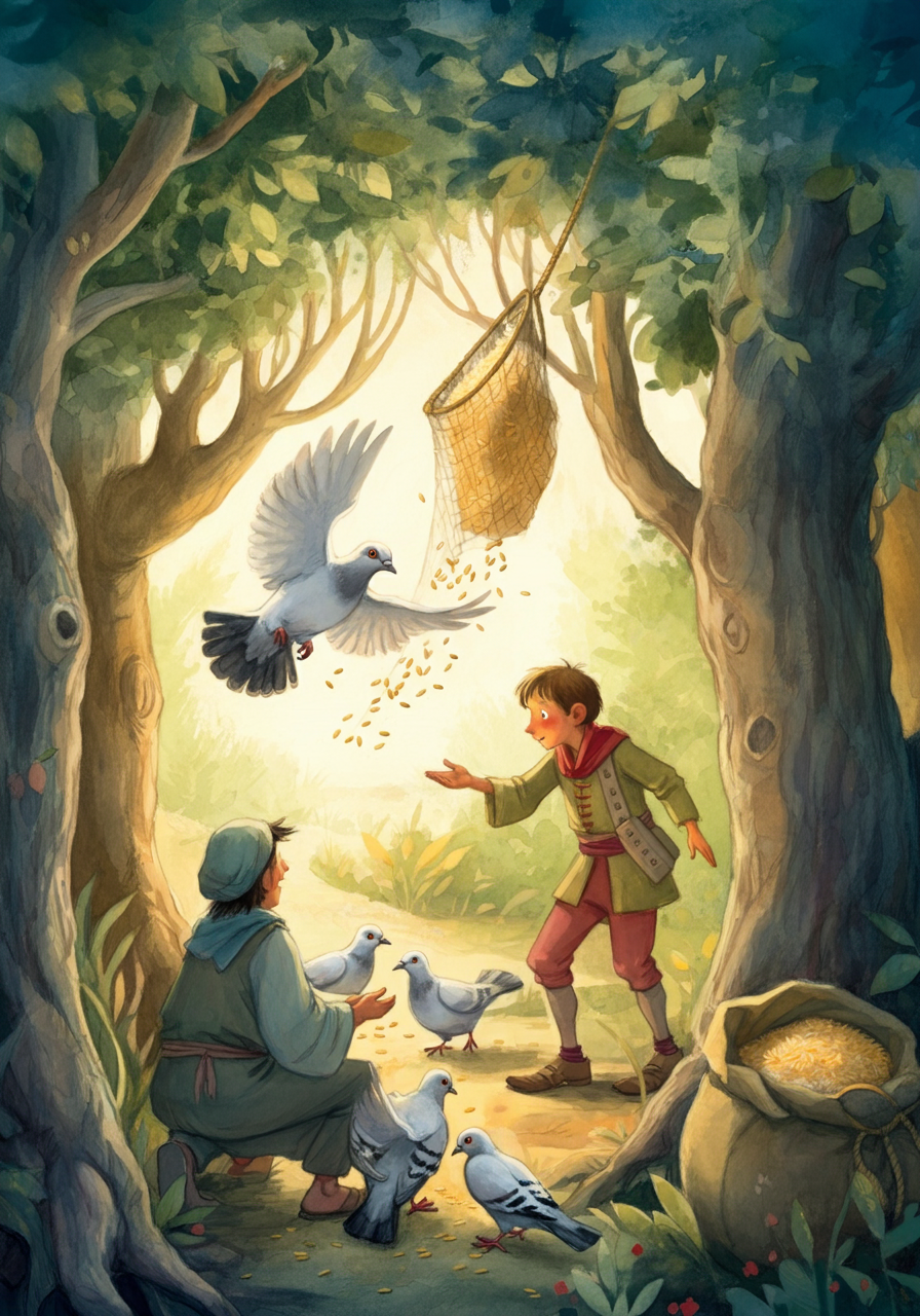 THE DOVES and THE MOUSE