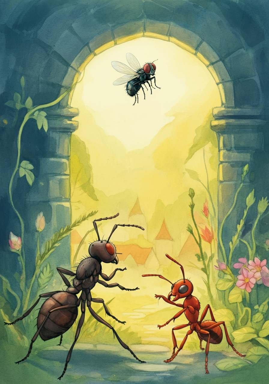 THE FLY and THE ANT