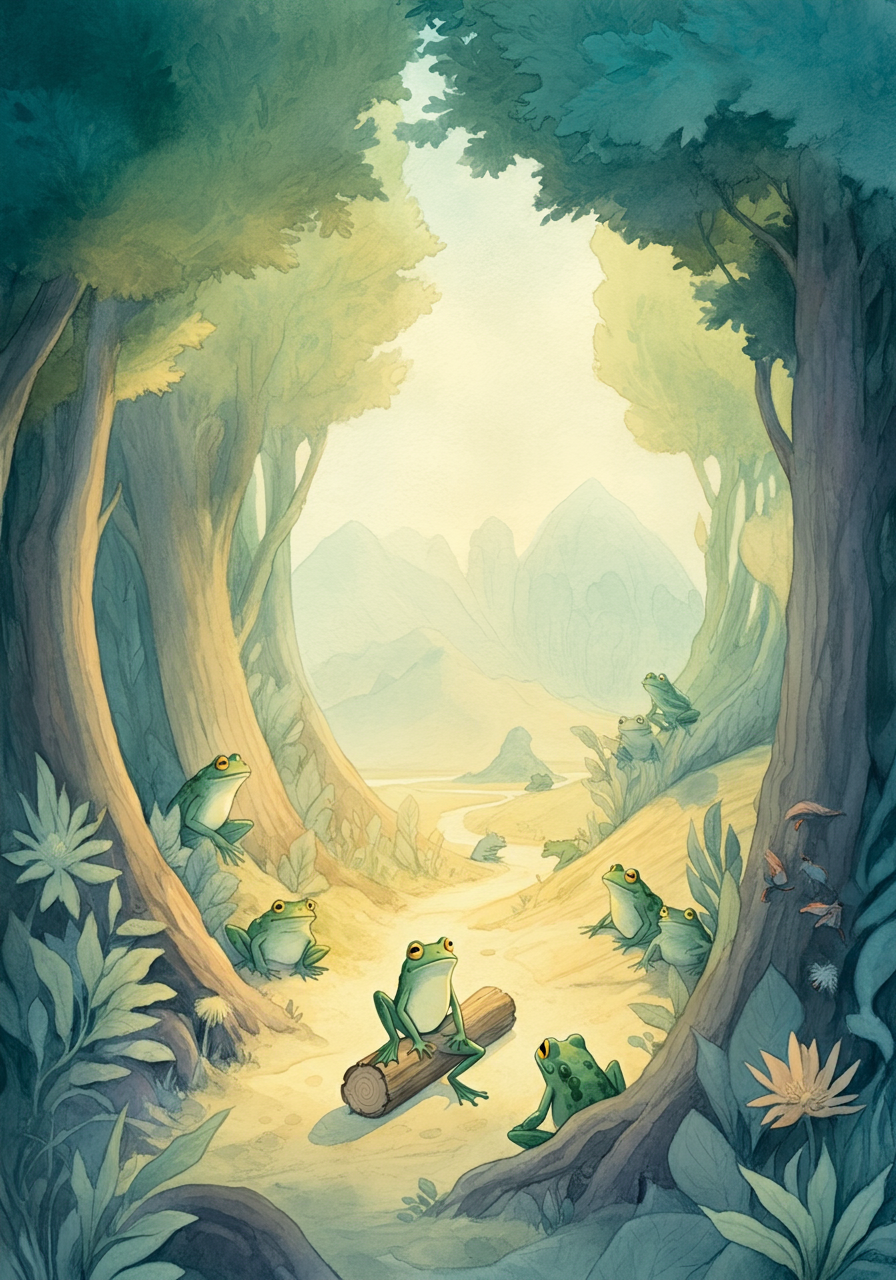 THE FROGS and THEIR KING