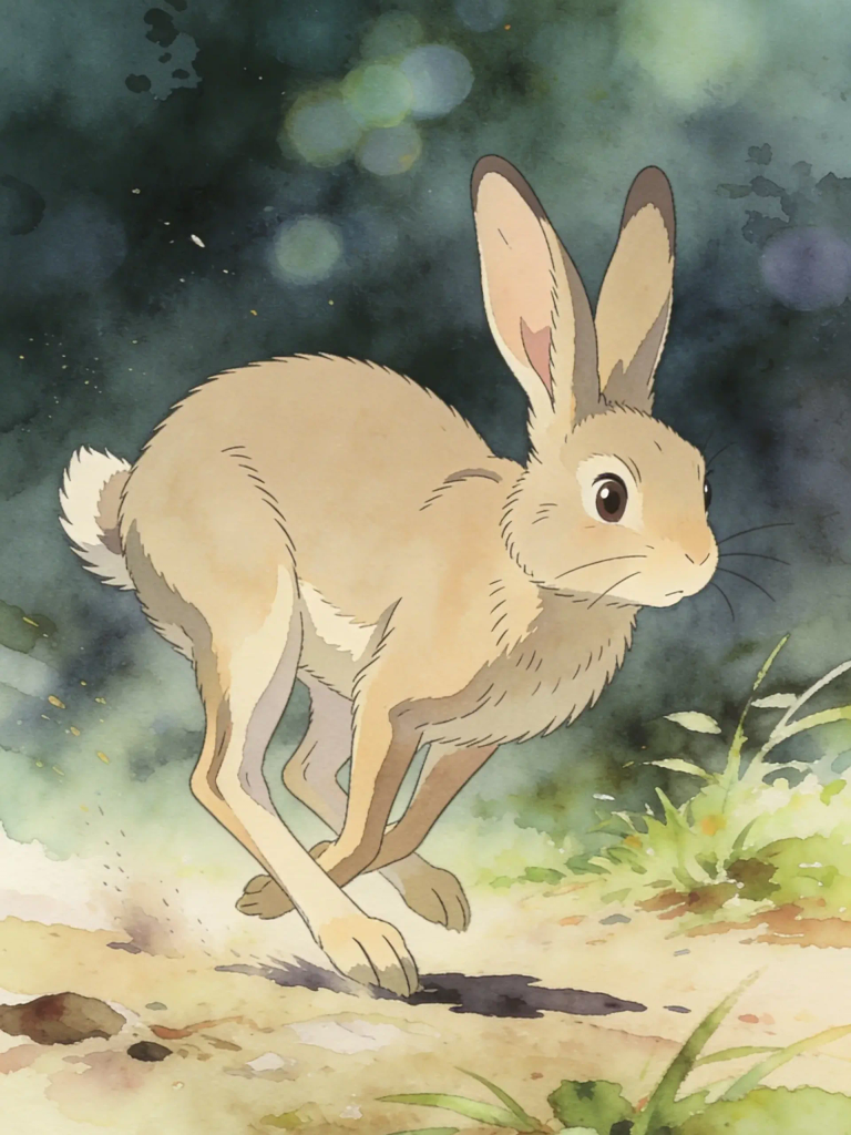 THE HARE and HER FRIENDS