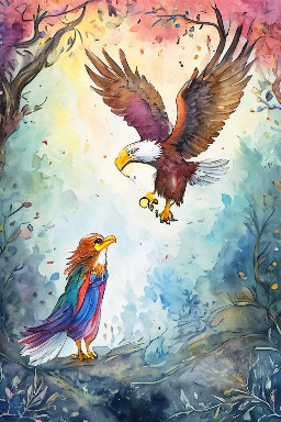 THE EAGLE and THE KITE