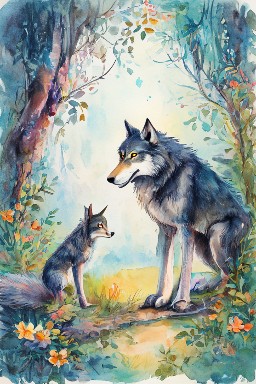 THE WOLF and THE ASS