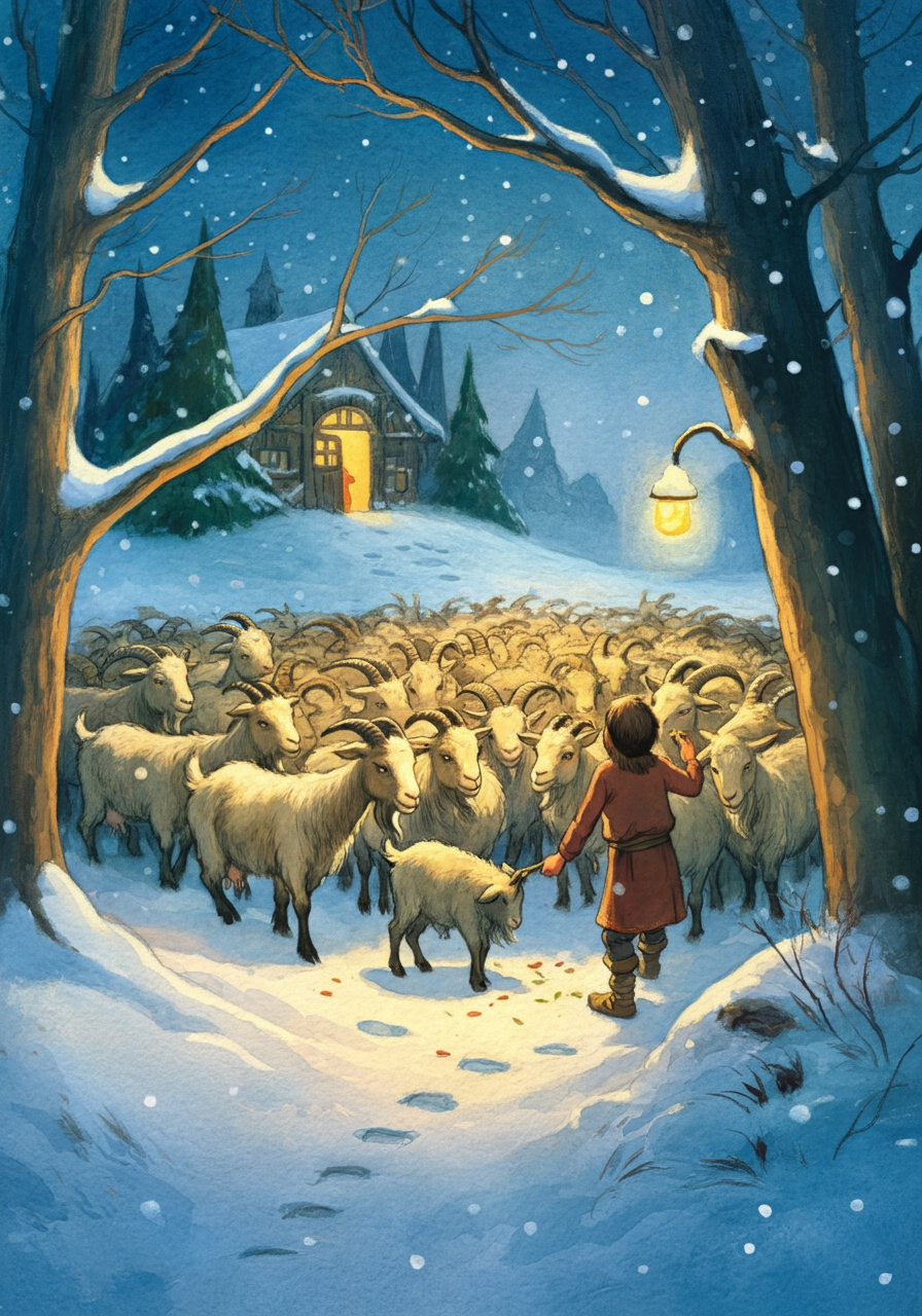 The Goatherd and the Wild Goats