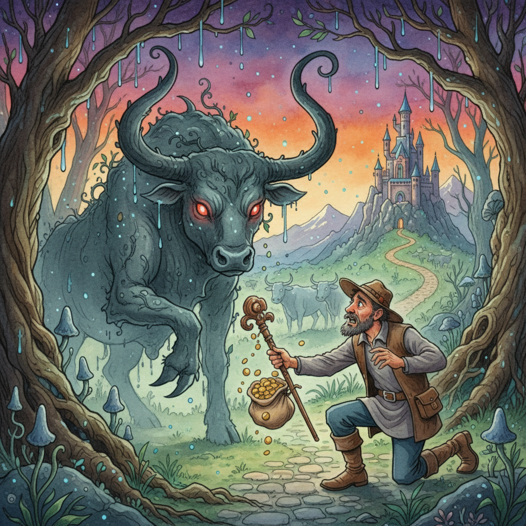 The Herdsman and the Lost Bull