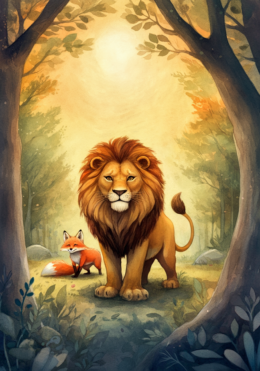 The Lion, the Fox, and the Ass