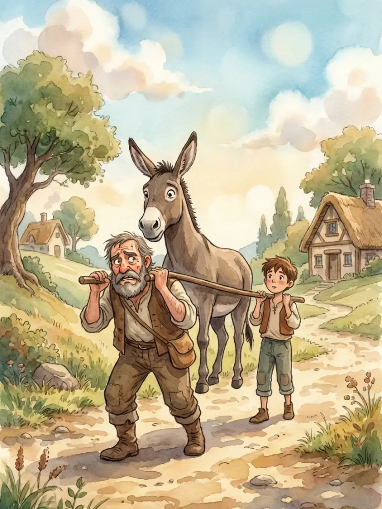 The Miller, His Son, and Their Ass