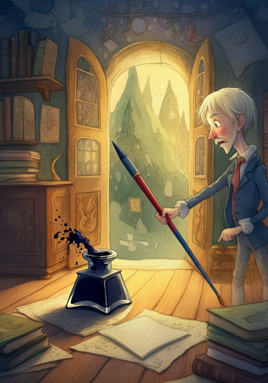 Cover: Pen and Inkstand