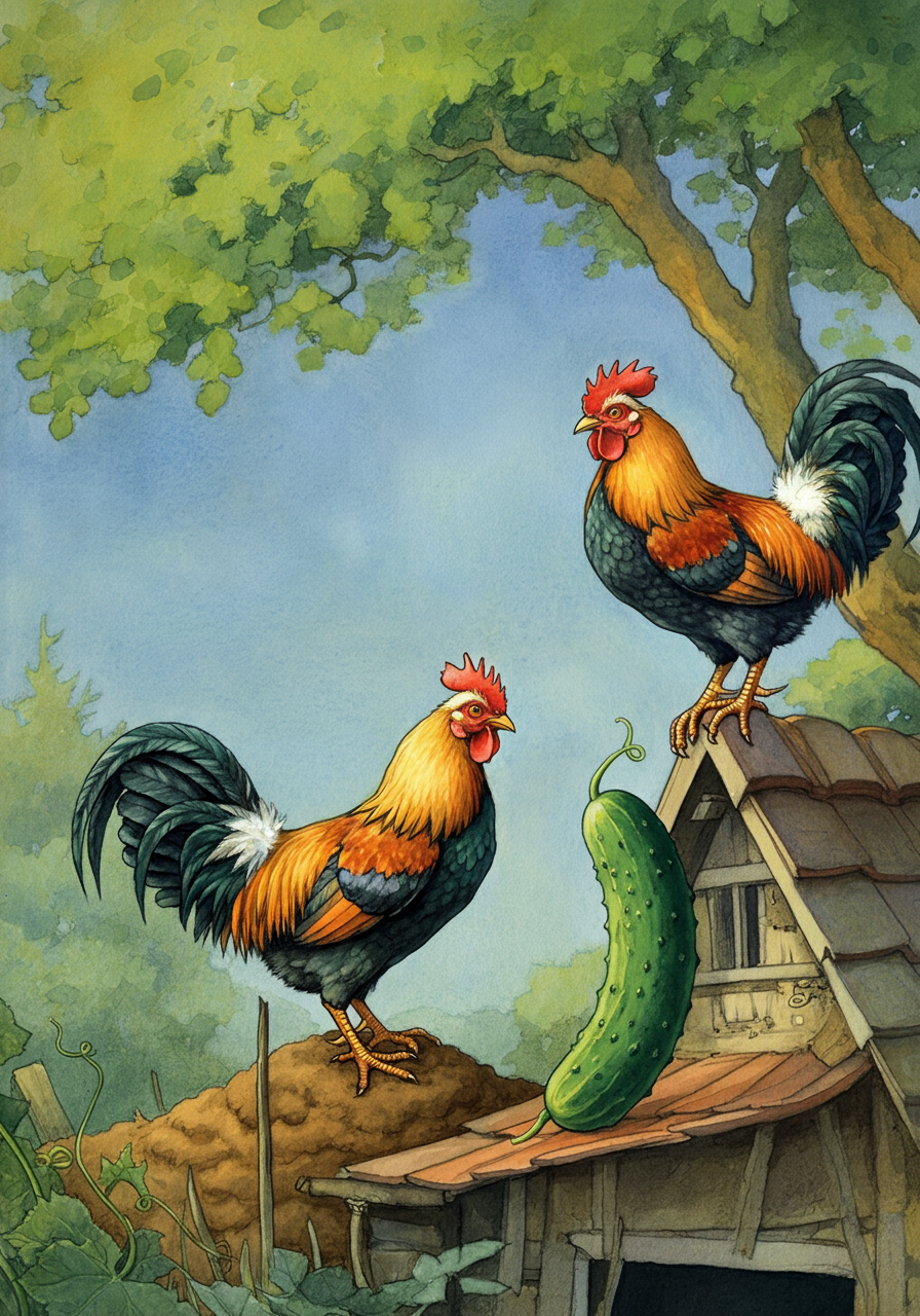 Cover: The Farm-yard Cock and the Weather-cock