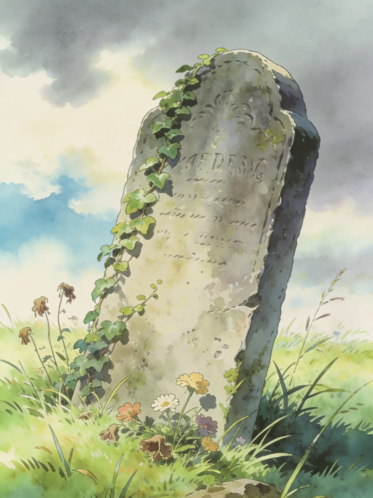 Cover: The Old Grave-stone