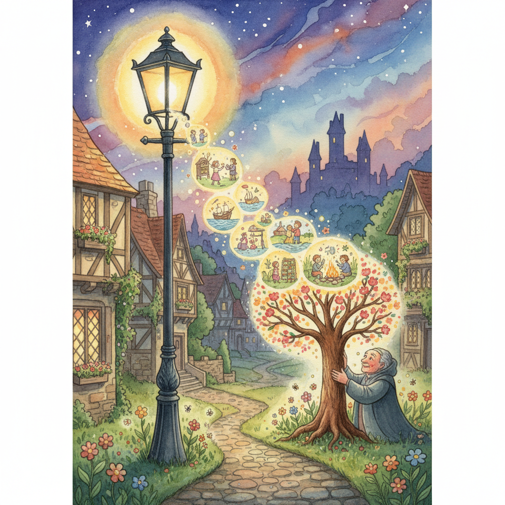 Cover: The Old Street Lamp