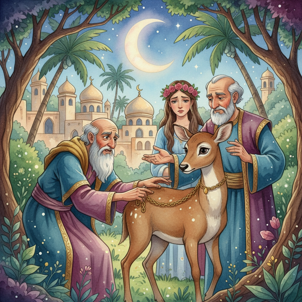 The Story of the First Old Man and of the Hind