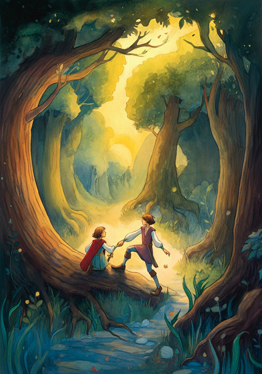 The Story of the Second Calender, Son of a King