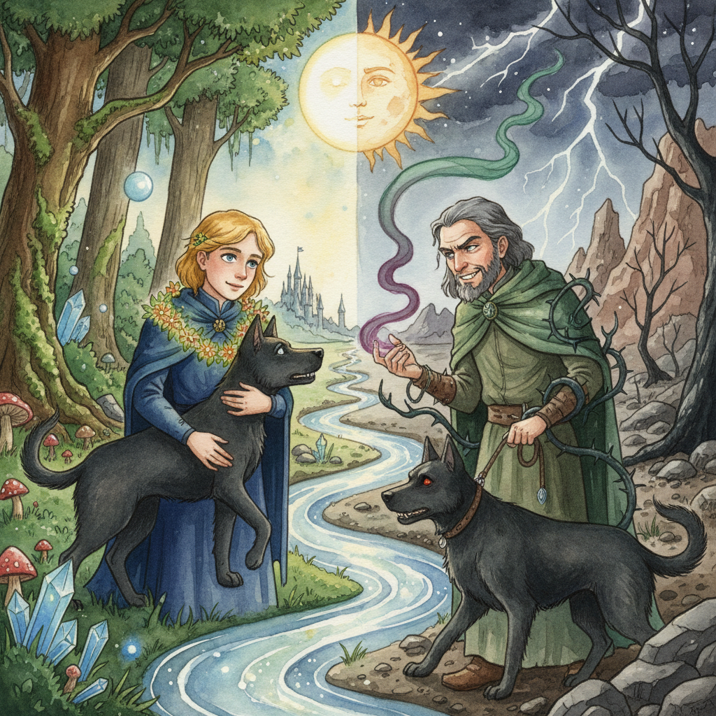 The Story of the Second Old Man, and of the Two Black Dogs