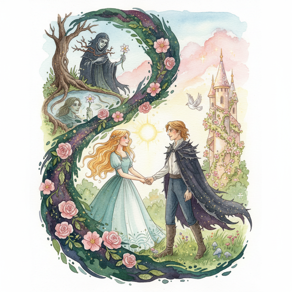 Cover: Prince Narcissus and the Princess Potentilla