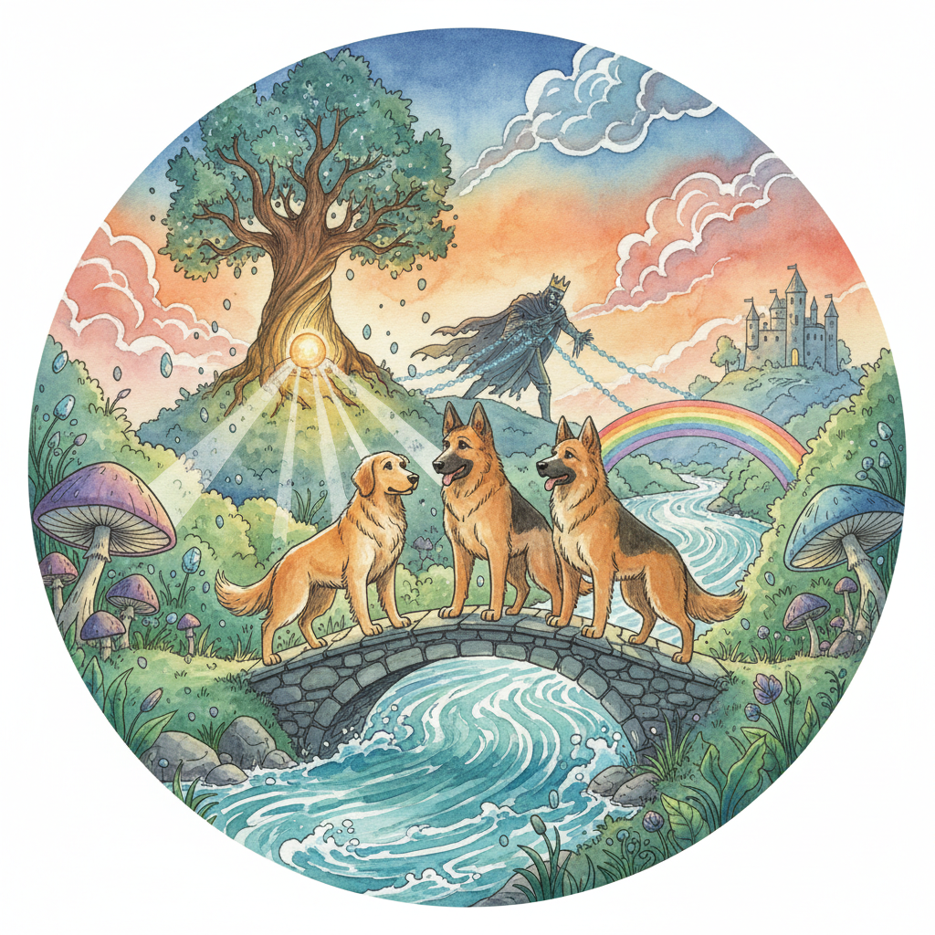 Cover: The Three Dogs