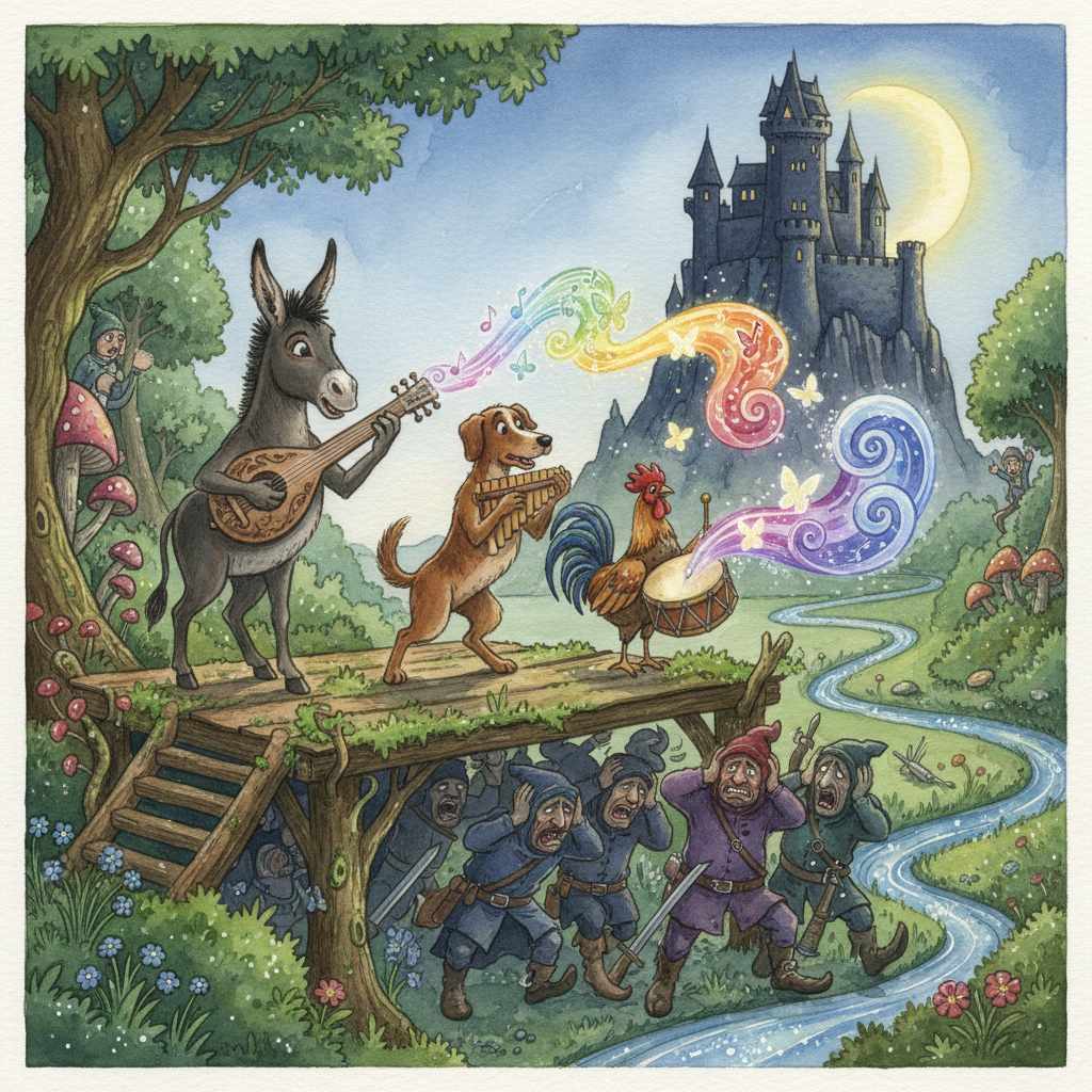 Cover: The Three Musicians