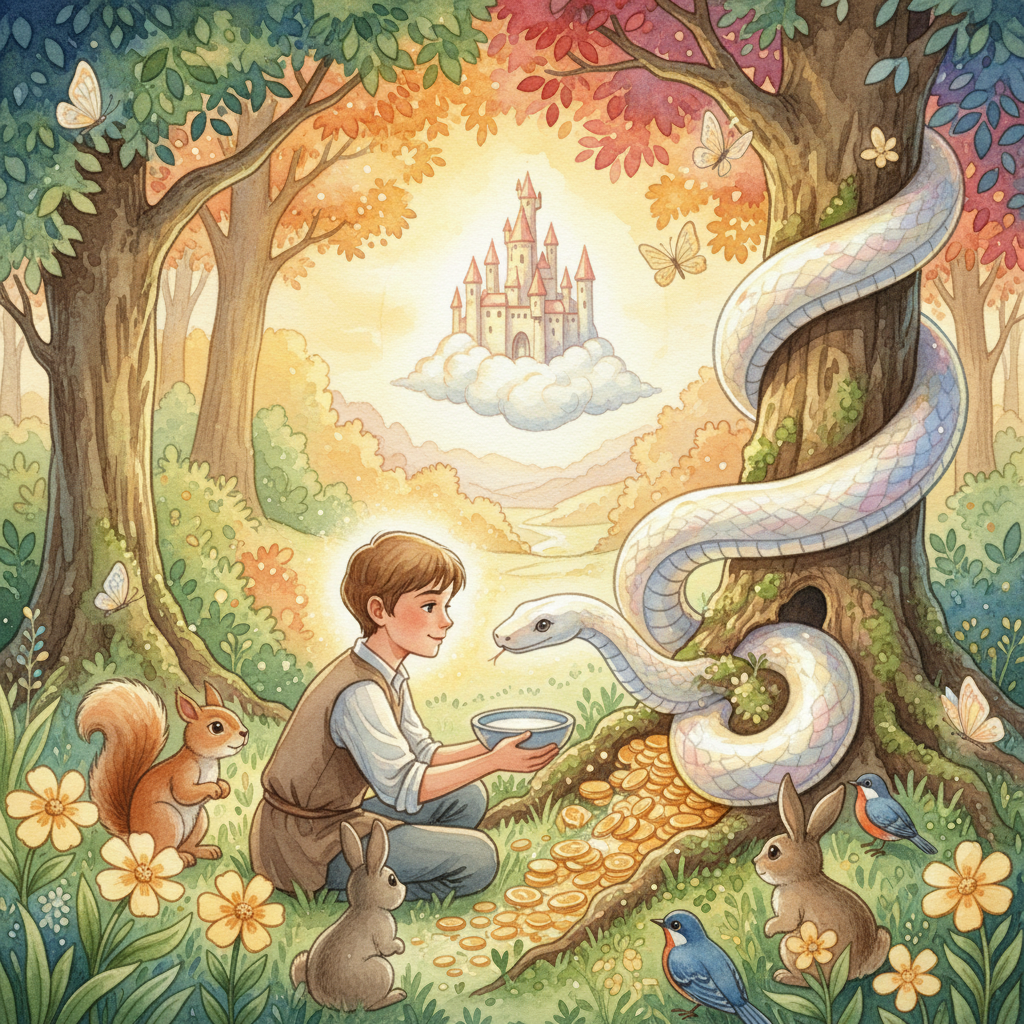 Cover: The White Snake