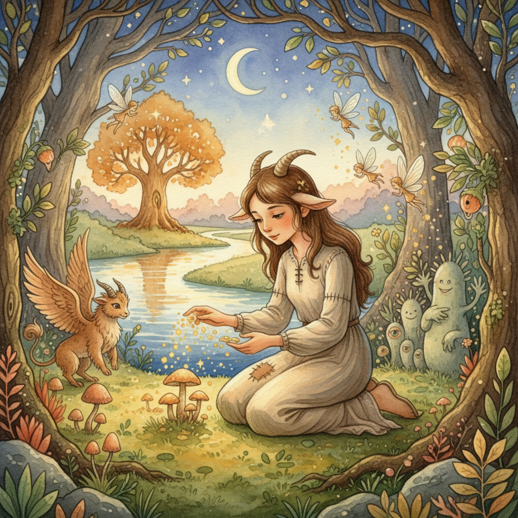 Cover: The Goat-faced Girl