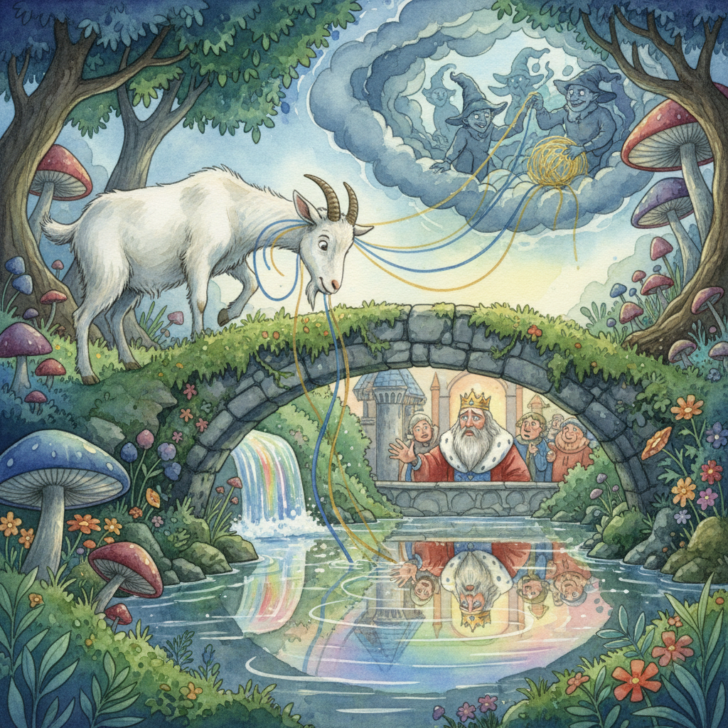 Cover: The Billy Goat and the King