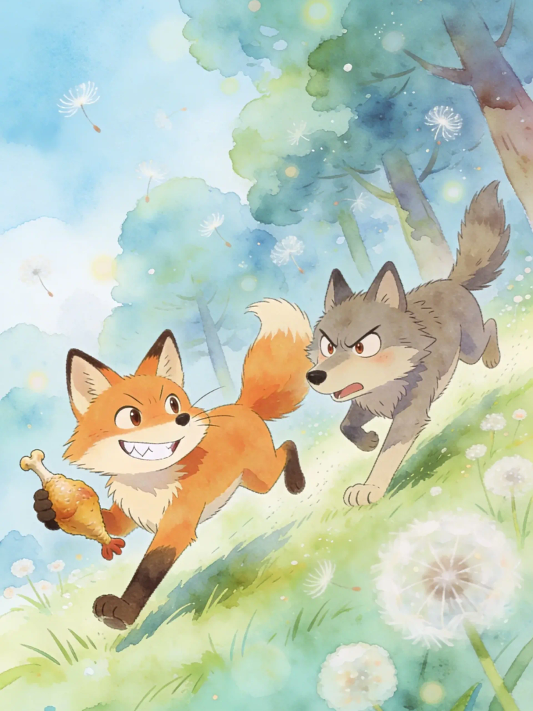 Cover: The Mink and the Wolf