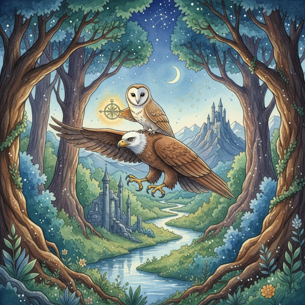 Cover: The Owl and the Eagle