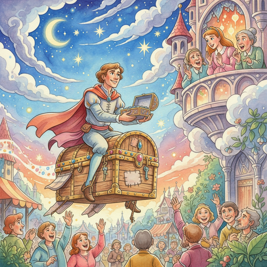 Cover: The Flying Trunk