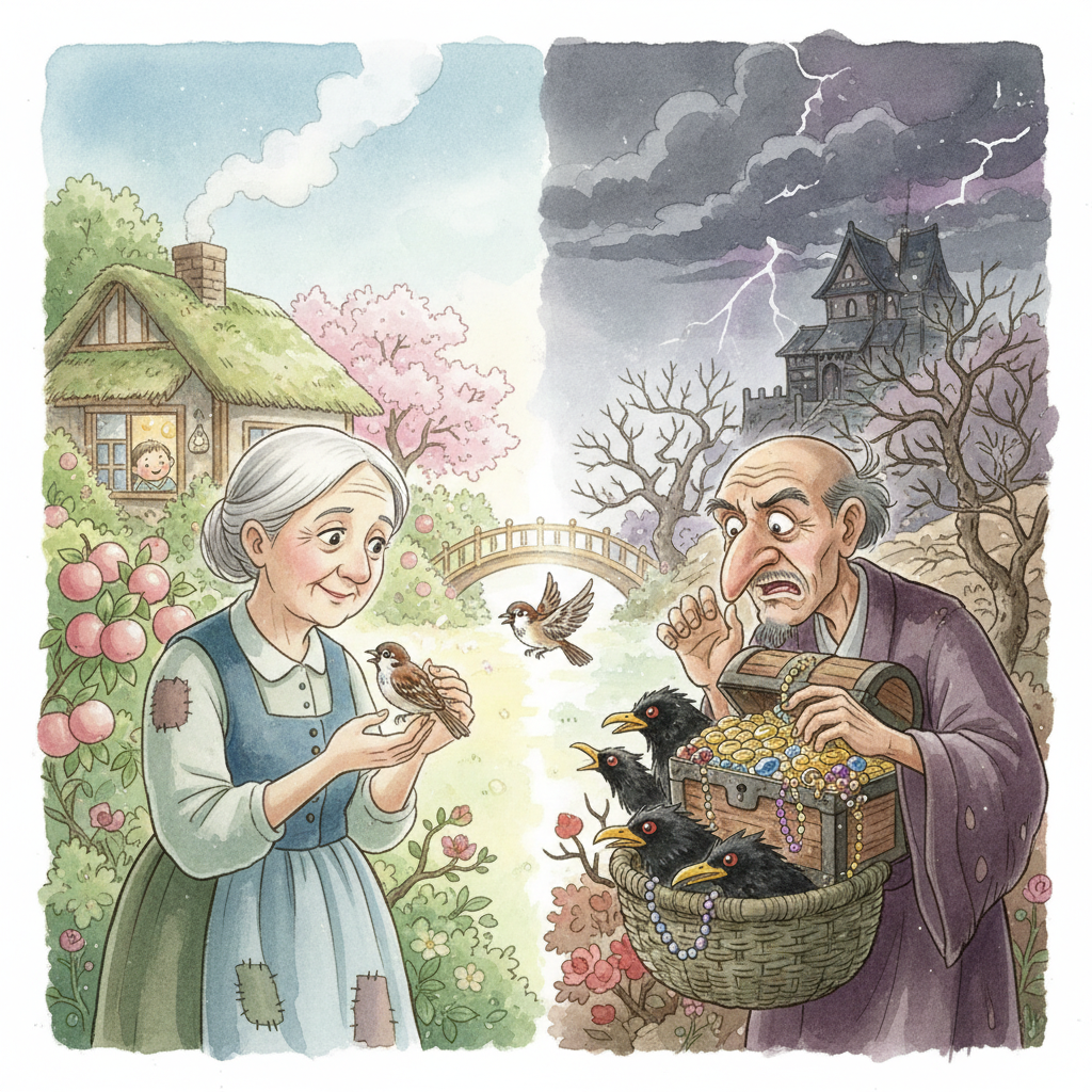 Cover: The Sparrow with the Slit Tongue