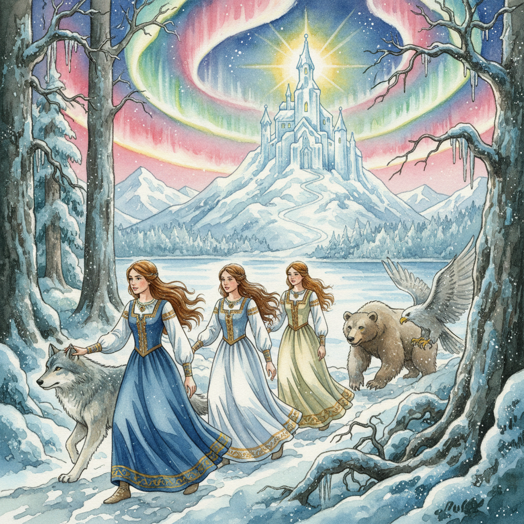 Cover: The Three Princesses of Whiteland